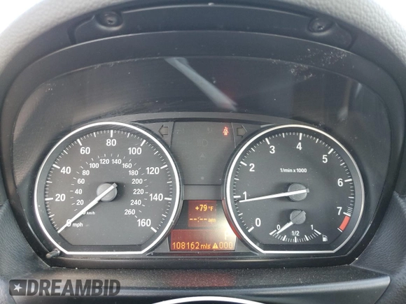2008 BMW 1 Series 128i with VIN WBAUP93588VF47802, listed as a Copart auction lot 50807405 with 108,162 mi miles and Clean title. Bid and sale history available at DreamBid. Image 9.