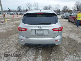 2014 Infiniti QX60 with VIN 5N1AL0MM1EC542752, listed as a IAAI auction lot 41682429 with 134,712 mi miles. Bid and sale history available at carsss.com. Image 16.