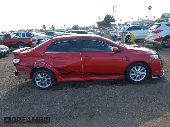 2009 Toyota Corolla with VIN 1NXBU40EX9Z027482, listed as a IAAI auction lot 42149978 with 164,318 mi miles. Bid and sale history available at carsss.com. Image 13.