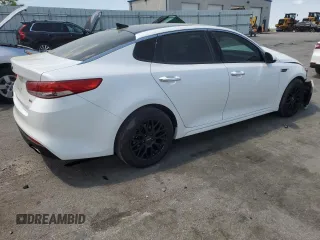 2017 Kia Optima EX with VIN 5XXGU4L36HG169692, listed as a Copart auction lot 57437784 with 87,743 mi miles and Salvage Title. Bid and sale history available at carsss.com. Image 3.