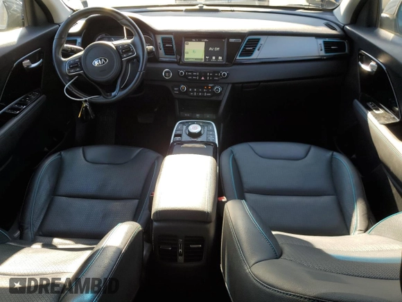2019 Kia Niro EX Premium with VIN KNDCE3LG4K5021075, listed as a Copart auction lot 43515375 with 135,799 mi miles and Salvage Title. Bid and sale history available at DreamBid. Image 8.