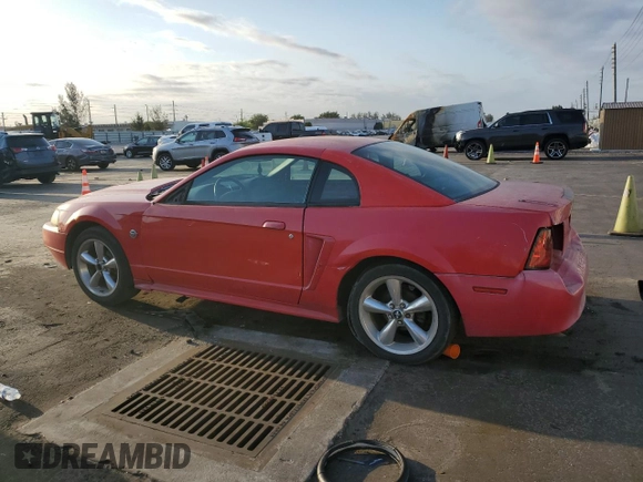 2004 Ford Mustang Standard with VIN 1FAFP40604F194460, listed as a Copart auction lot 48807575 with 210,085 mi miles and Salvage Title. Bid and sale history available at carsss.com. Image 2.