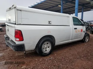 2021 Ram 1500 Tradesman with VIN 3C6JR6DG0MG535990, listed as a Copart auction lot 58473625 with 39,260 mi miles and Salvage title. Bid and sale history available at DreamBid. Image 3.