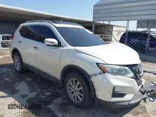 2017 Nissan Rogue SV with VIN 5N1AT2MV8HC814318, listed as a IAAI auction lot 42221506 with 136,054 mi miles and . Bid and sale history available at DreamBid. Image 1.