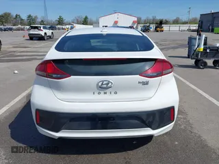 2019 Hyundai Ioniq Blue with VIN KMHC65LCXKU166533, listed as a IAAI auction lot 42090460 with 109,703 mi miles and . Bid and sale history available at DreamBid. Image 15.