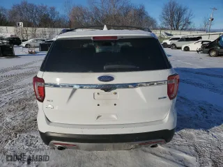 2017 Ford Explorer XLT with VIN 1FM5K8DHXHGC10974, listed as a Copart auction lot 41682735 with 99,175 mi miles and Salvage Title. Bid and sale history available at carsss.com. Image 6.