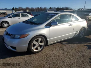 2008 Honda Civic Cpe EX-L with VIN 2HGFG12908H547530, listed as a Copart auction lot 50974715 with 128,597 mi miles and Salvage Title. Bid and sale history available at carsss.com. Image 1.