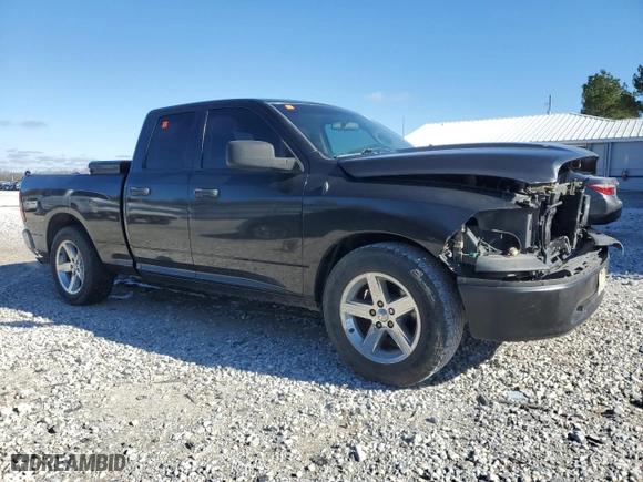 2010 Dodge Ram 1500 ST with VIN 1D7RB1GK9AS115545, listed as a Copart auction lot 41603015 with 191,293 mi miles and Salvage Title. Bid and sale history available at carsss.com. Image 4.