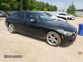 2018 BMW 3 Series 330i xDrive with VIN WBA8D9G57JNU69424, listed as a Copart auction lot 60550005 with 106,769 mi miles and Clean title. Bid and sale history available at DreamBid. Image 4.