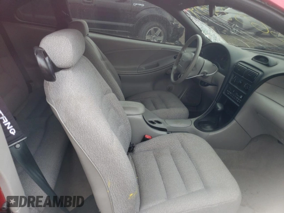 1997 Ford Mustang with VIN 1FALP4040VF166533, listed as a Copart auction lot 66524354 with 71,082 mi miles and Salvage Title. Bid and sale history available at carsss.com. Image 11.