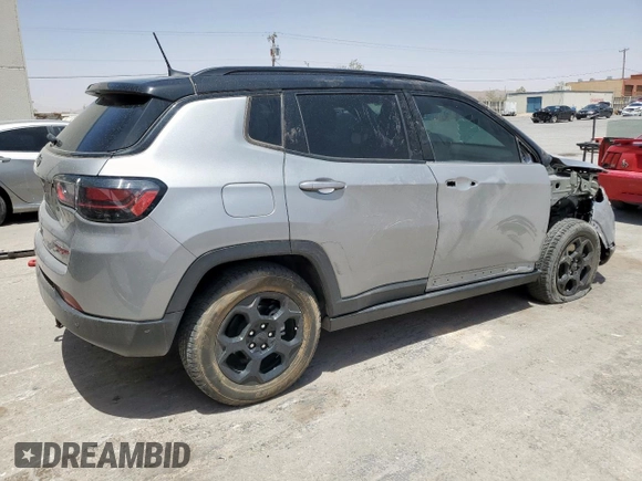 2023 Jeep Compass Trailhawk с VIN 3C4NJDDN6PT540840, выставлен на аукционе Copart как лот 56580895 с пробегом 12 680 миль миль и Списание • Salvage title. История ставок и продаж доступна на DreamBid. Изображение 3.