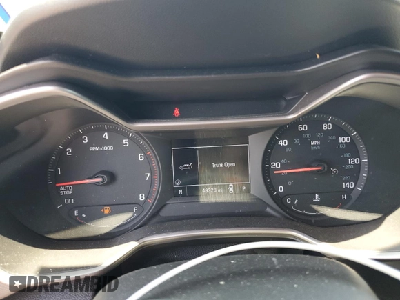 2021 Chevrolet TrailBlazer LS with VIN KL79MMS21MB180727, listed as a Copart auction lot 66133324 with 49,328 mi miles and Salvage Title. Bid and sale history available at DreamBid. Image 9.