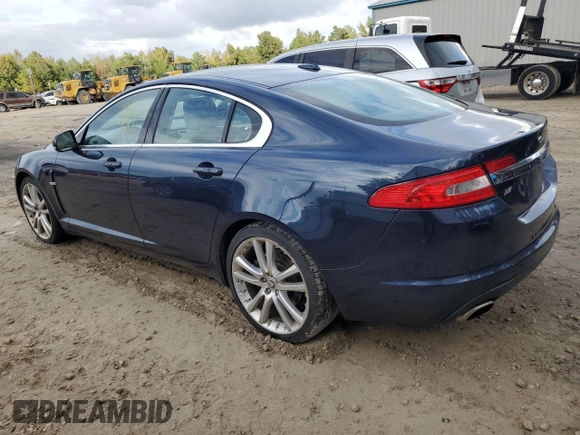 2010 Jaguar XF Premium Luxury with VIN SAJWA0GBXALR74276, listed as a Copart auction lot 79455534 with 0 mi miles and Salvage Title. Bid and sale history available at carsss.com. Image 2.