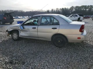 1998 Mitsubishi Mirage DE with VIN JA3AY26A3WU041117, listed as a Copart auction lot 88280675 with 213,243 mi miles and Salvage title. Bid and sale history available at DreamBid. Image 2.