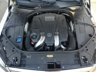 2016 Mercedes-Benz S 550 with VIN WDDUG8CBXGA212892, listed as a Copart auction lot 43206735 with 75,907 mi miles and Salvage Title. Bid and sale history available at carsss.com. Image 11.