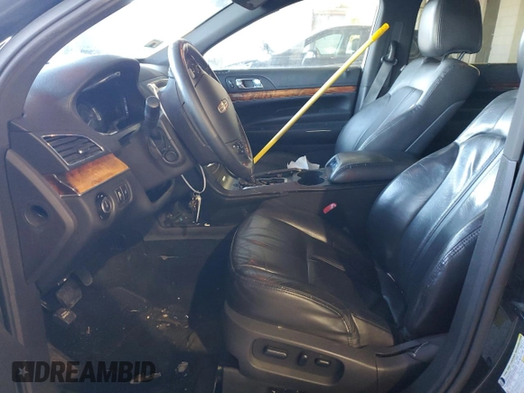 2015 Lincoln MKT with VIN 2LMHJ5NK4FBL01062, listed as a Copart auction lot 46111995 with 76,509 mi miles and Salvage Title. Bid and sale history available at DreamBid. Image 7.