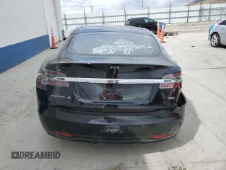 2016 Tesla Model S 90D with VIN 5YJSA1E23GF167938, listed as a Copart auction lot 51703075 with Not provided miles and Salvage title. Bid and sale history available at DreamBid. Image 6.