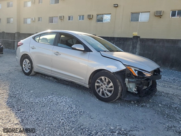 2019 Hyundai Elantra SE with VIN 5NPD74LF3KH494798, listed as a Copart auction lot 42060575 with 72,579 mi miles and Non Repairable. Bid and sale history available at carsss.com. Image 4.