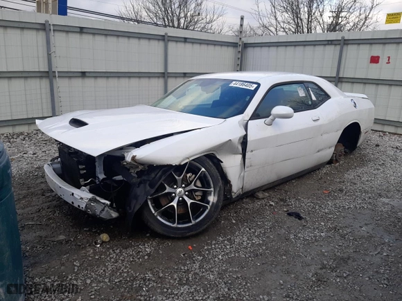 2022 Dodge Challenger GT with VIN 2C3CDZJG6NH181615, listed as a Copart auction lot 44186405 with 0 mi miles and Non Repairable. Bid and sale history available at carsss.com. Image 1.