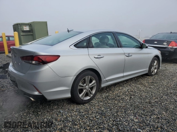2018 Hyundai Sonata Sport Plus with VIN 5NPE34AF6JH626924, listed as a Copart auction lot 84609274 with 47,750 mi miles and Salvage Title. Bid and sale history available at carsss.com. Image 3.