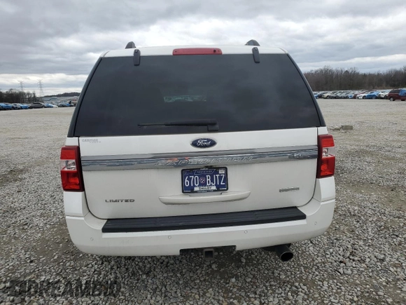 2017 Ford Expedition Max Limited с VIN 1FMJK1KT4HEA32262, выставлен на аукционе Copart как лот 47727975 с пробегом 155 144 миль миль и Списание • Salvage title. История ставок и продаж доступна на DreamBid. Изображение 6.