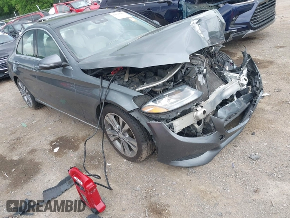 2017 Mercedes-Benz C 300 with VIN 55SWF4JB3HU208465, listed as a IAAI auction lot 42129983 with 123,710 mi miles and . Bid and sale history available at DreamBid. Image 1.