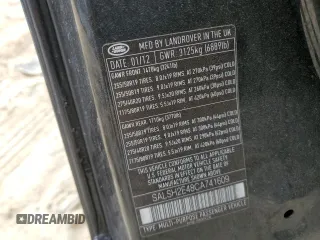 2012 Land Rover Range Rover Sport SC with VIN SALSH2E48CA741609, listed as a Copart auction lot 72083344 with 132,278 mi miles and Salvage title. Bid and sale history available at DreamBid. Image 15.