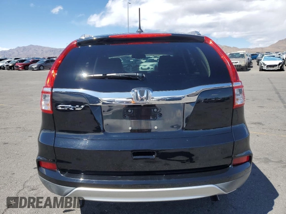 2015 Honda CR-V EX-L with VIN 2HKRM3H74FH517456, listed as a Copart auction lot 51527185 with 39,843 mi miles and Salvage Title. Bid and sale history available at carsss.com. Image 6.