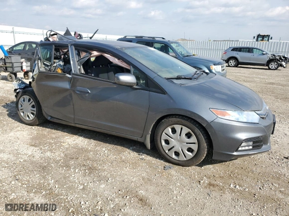 2012 Honda Insight LX with VIN JHMZE2H57CS800063, listed as a Copart auction lot 65081864 with 133,253 mi miles and Non Repairable. Bid and sale history available at carsss.com. Image 4.