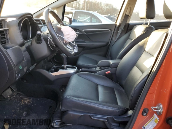 2018 Honda Fit EX-L with VIN 3HGGK5H95JM700881, listed as a Copart auction lot 79880414 with 77,238 mi miles and Salvage Title. Bid and sale history available at carsss.com. Image 7.