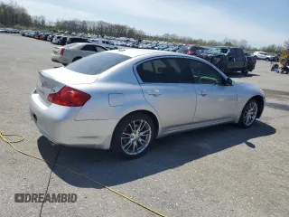 2010 Infiniti G37 x with VIN JN1CV6AR4AM252927, listed as a Copart auction lot 54189875 with 214,373 mi miles and Salvage Title. Bid and sale history available at carsss.com. Image 3.