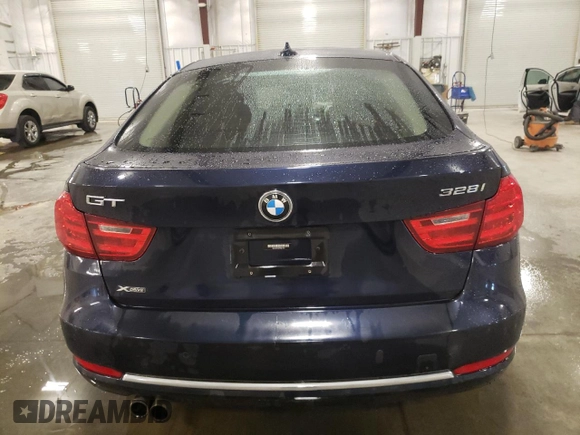 2015 BMW 3 Series 328i Gran Turismo xDrive with VIN WBA3X5C53FD561918, listed as a Copart auction lot 56798165 with 102,423 mi miles and Salvage title. Bid and sale history available at DreamBid. Image 6.