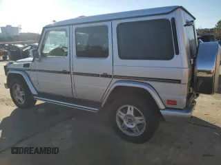 2003 Mercedes-Benz G-Class with VIN WDCYR49E63X142390, listed as a Copart auction lot 43551485 with 164,139 mi miles and Salvage Title. Bid and sale history available at carsss.com. Image 2.