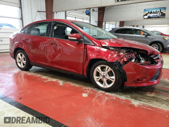 2013 Ford Focus SE with VIN 1FADP3F21DL242264, listed as a Copart auction lot 53235345 with 115,379 mi miles and Salvage Title. Bid and sale history available at carsss.com. Image 4.