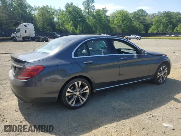 2015 Mercedes-Benz C 300 z VIN 55SWF4JB4FU081058, wystawiony jako Copart lot #55364875 z przebiegiem 108 323 mil mil oraz Szkoda całkowita • Salvage title. Historia ofert i sprzedaży dostępna na DreamBid. Obrazek 3.