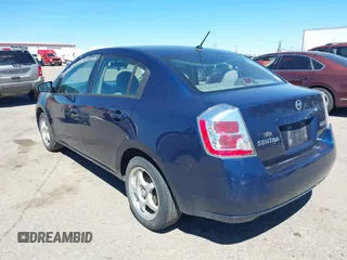 2007 Nissan Sentra 2.0 with VIN 3N1AB61E97L609583, listed as a IAAI auction lot 39568264 with 183,606 mi miles and . Bid and sale history available at DreamBid. Image 3.