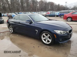 2015 BMW 4 Series 428i xDrive with VIN WBA3T1C58FP820017, listed as a Copart auction lot 79041004 with 96,255 mi miles and Salvage Title. Bid and sale history available at carsss.com. Image 4.