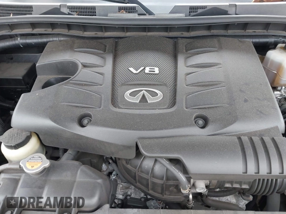 2017 Infiniti QX80 Signature Edition with VIN JN8AZ2NEXH9155628, listed as a IAAI auction lot 41941376 with 90,134 mi miles. Bid and sale history available at carsss.com. Image 10.