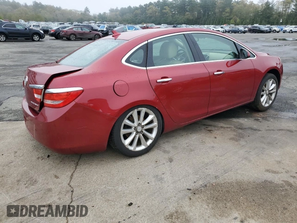 2012 Buick Verano Convenience Group with VIN 1G4PR5SK5C4167429, listed as a Copart auction lot 55461275 with 160,318 mi miles and Salvage Title. Bid and sale history available at carsss.com. Image 3.