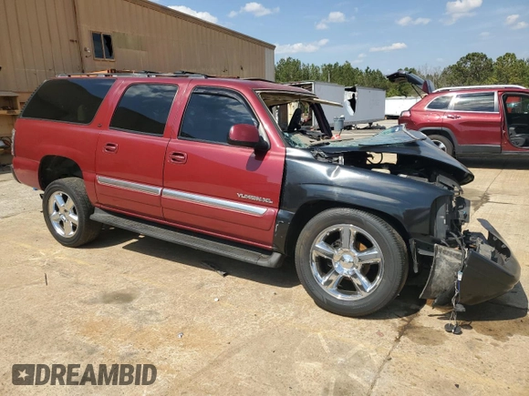2006 GMC Yukon XL SLT with VIN 3GKFK16Z36G212304, listed as a Copart auction lot 48585925 with 0 mi miles and Salvage Title. Bid and sale history available at carsss.com. Image 4.