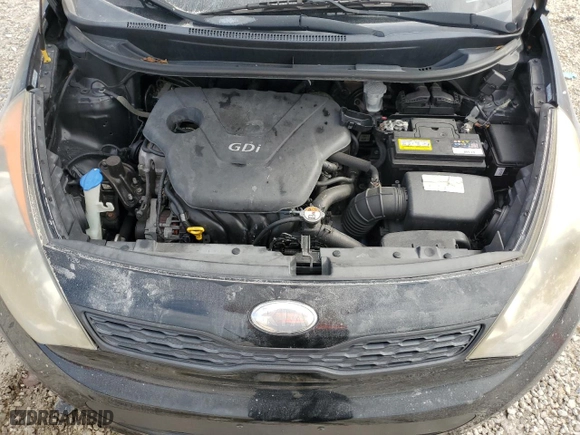2013 Kia Rio SX with VIN KNADM5A37D6239167, listed as a Copart auction lot 71542424 with 141,221 mi miles and Clean Title. Bid and sale history available at carsss.com. Image 11.