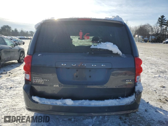 2019 Dodge Grand Caravan SE with VIN 2C4RDGBG8KR704535, listed as a Copart auction lot 42096825 with 51,060 mi miles and Salvage Title. Bid and sale history available at DreamBid. Image 6.