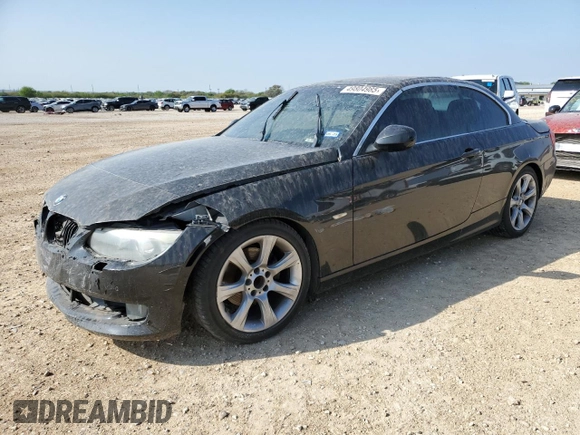 2011 BMW 3 Series 328i with VIN WBADW3C52BE539893, listed as a Copart auction lot 49804985 with 114,388 mi miles and Salvage Title. Bid and sale history available at carsss.com. Image 1.