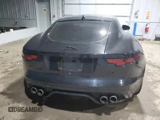 2018 Jaguar F-Type with VIN SAJD51EEXJCK51042, listed as a Copart auction lot 84990464 with 53,400 mi miles and Salvage Title. Bid and sale history available at DreamBid. Image 6.
