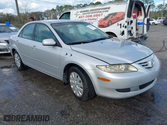 2005 Mazda 6 i with VIN 1YVFP80C755M26934, listed as a IAAI auction lot 41793565 with 247,671 mi miles and . Bid and sale history available at DreamBid. Image 1.