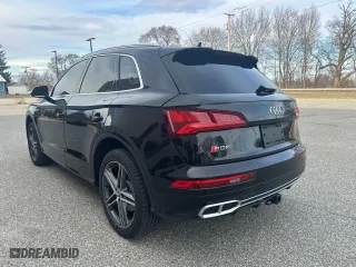 2018 Audi SQ5 Premium Plus with VIN WA1A4AFY3J2055215, listed as a Copart auction lot 54979565 with 224,607 mi miles and Clean Title. Bid and sale history available at carsss.com. Image 3.