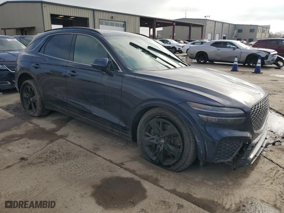 2022 Genesis GV70 3.5T Sport with VIN KMUMCDTCXNU044624, listed as a Copart auction lot 82372214 with 25,870 mi miles and Clean Title. Bid and sale history available at carsss.com. Image 4.