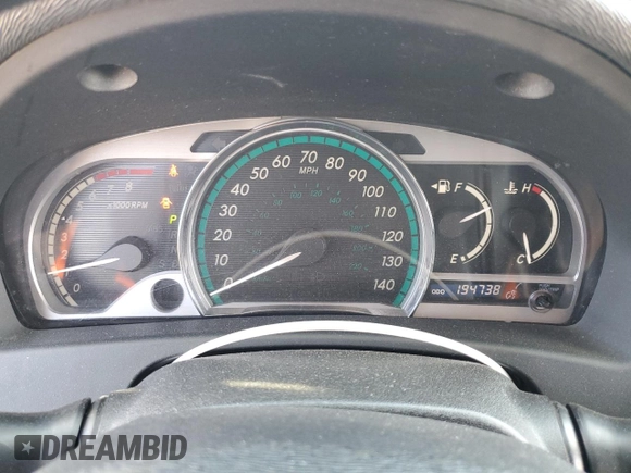 2009 Toyota Venza with VIN 4T3ZK11A09U006520, listed as a Copart auction lot 52001055 with 194,738 mi miles and Salvage title. Bid and sale history available at DreamBid. Image 9.