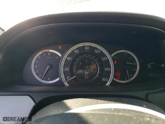 2015 Honda Accord Sedan LX with VIN 1HGCR2F39FA257758, listed as a Copart auction lot 46168645 with 118,130 mi miles and Salvage Title. Bid and sale history available at carsss.com. Image 9.