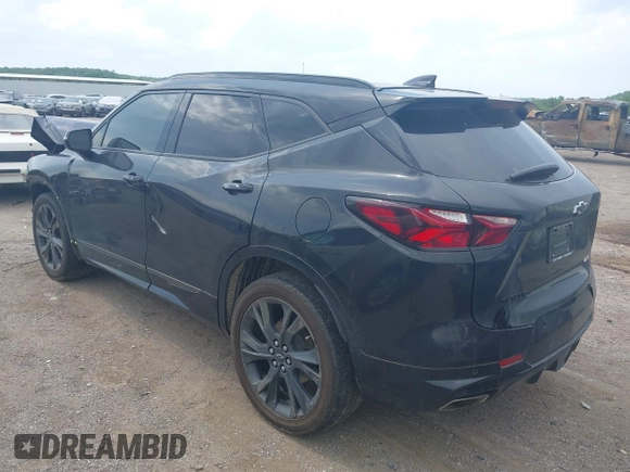 2021 Chevrolet Blazer RS z VIN 3GNKBERS6MS583636, wystawiony jako IAAI lot #42320045 z przebiegiem 75 198 mil mil oraz . Historia ofert i sprzedaży dostępna na DreamBid. Obrazek 3.
